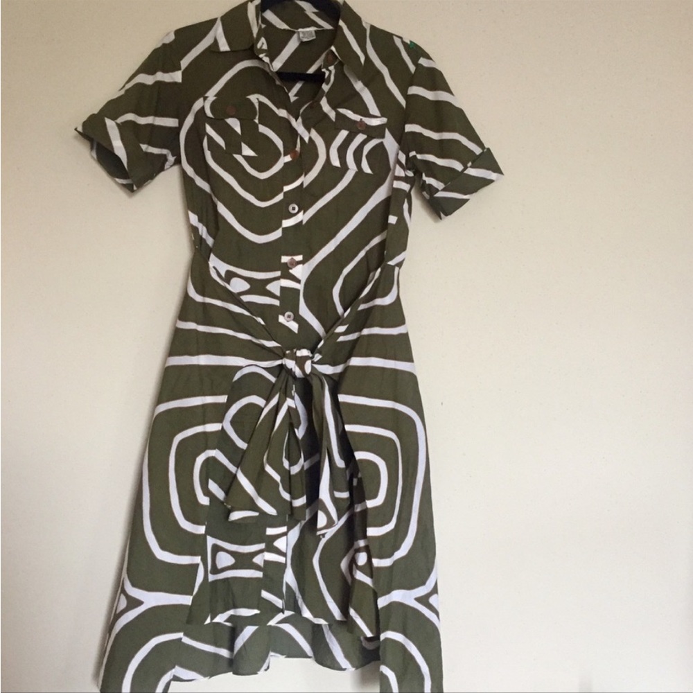 diane von furstenberg wrapped shirt dress